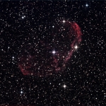 The Crescent Nebula (NGC 6888) [L:30x30s,R:30x30s,G:30x30s,B:30x30s]