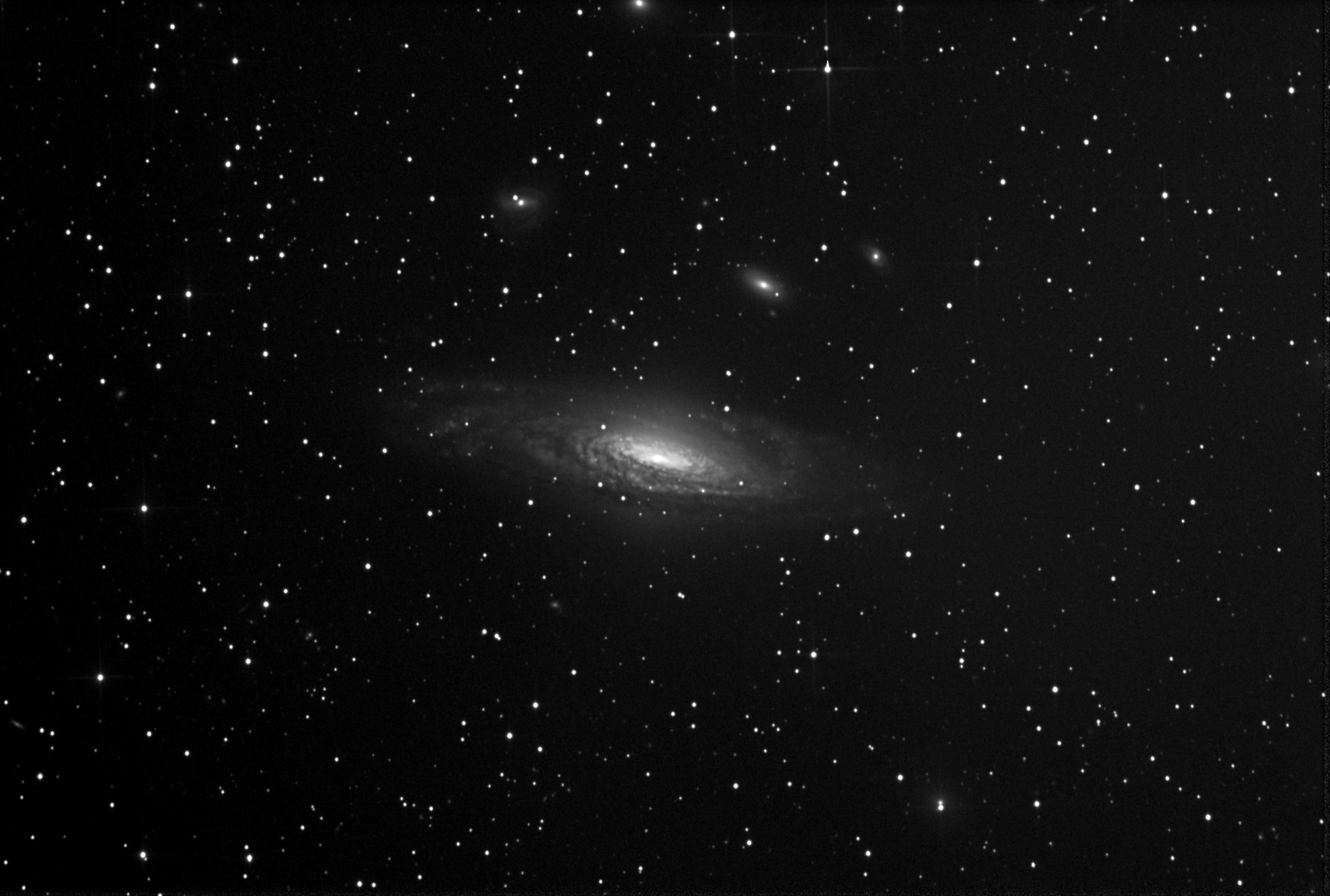 NGC 7331 and friends (09 Sep 2020) – Pear Tree Observatory